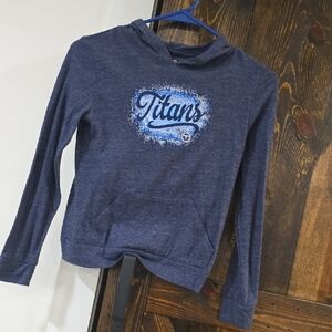 NFL Titans Navy Hoodie for Kids